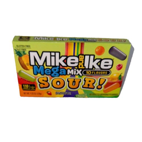 Mike and Ike Mega Mix Sour-Savanyú ízű Cukorka mix