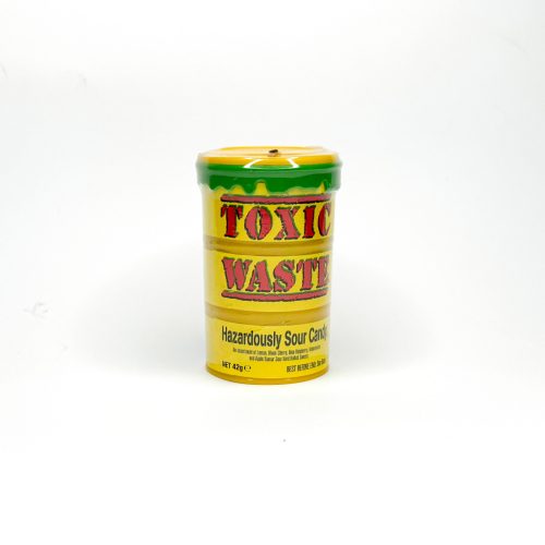 Toxic Waste sárga dobozos savanyú cukorka