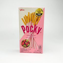 Glico Pocky Strawberry-Eper Krém Bevonatú Ropi