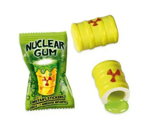 Óriás Nuclear Gum töltött extra savanyú rágó (16g)